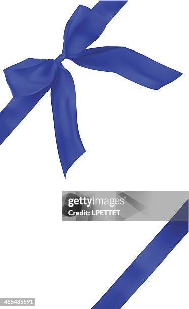 hanukkah bow - vector illustration - christmas hanukkah stock illustrations