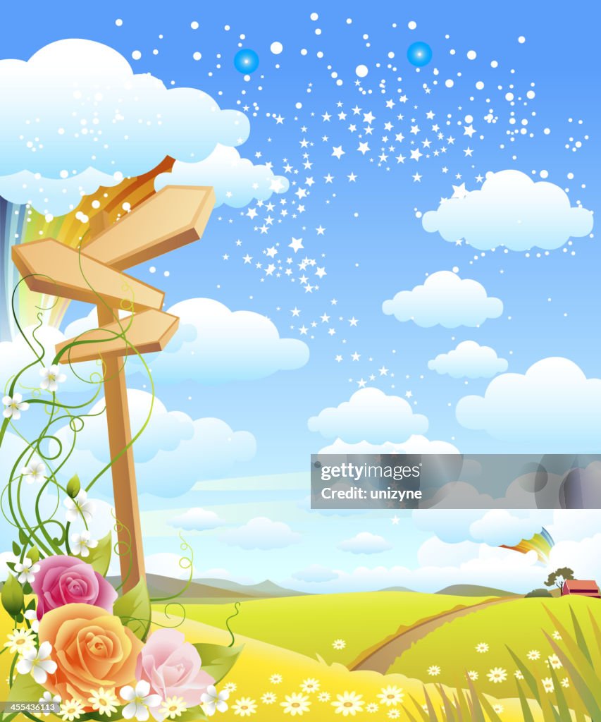 Beautiful Summer Landscape