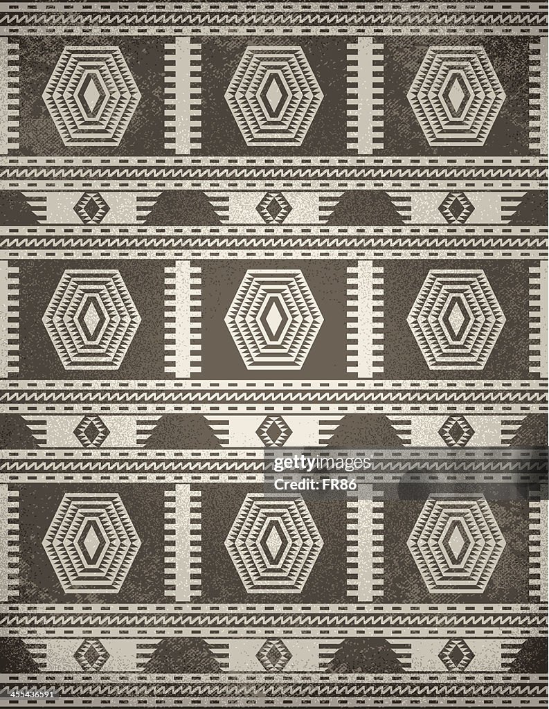 Indigenous Rug (Grunge)