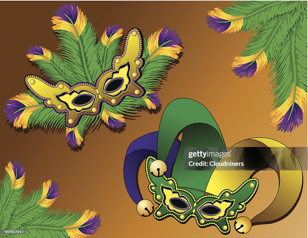 Jester Backdrop Mardi Gras Jester Element Set High-Res Vector Graphic - Getty Images