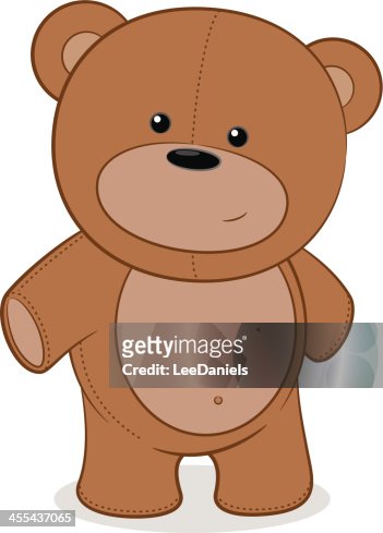 Teddy Bear Cartoon High-Res Vector Graphic - Getty Images
