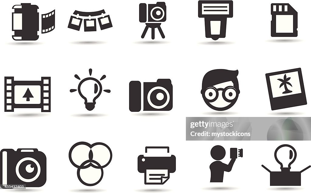 Photography Icon Set