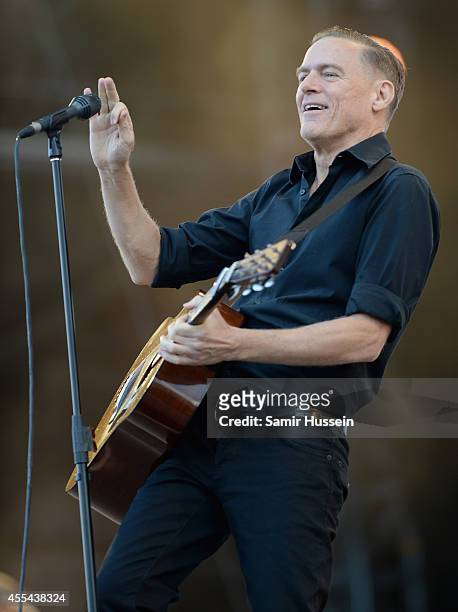 Bryan Adams performs onstage during the Invictus Games Closing Concert at the Queen Elizabeth Olympic Park on September 14, 2014 in London, England.