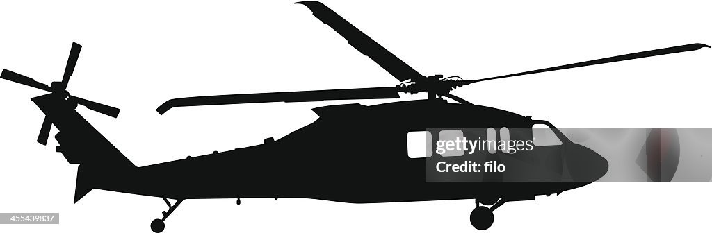 Helicopter Silhouette