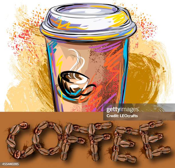tasty coffee - tasty stock illustrations