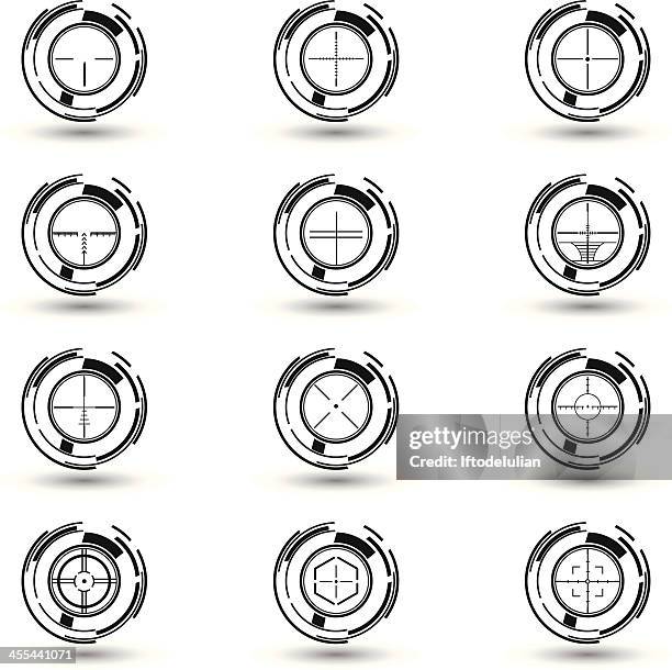 crosshairs set - m14 幅插畫檔、美工圖案、卡通及圖標