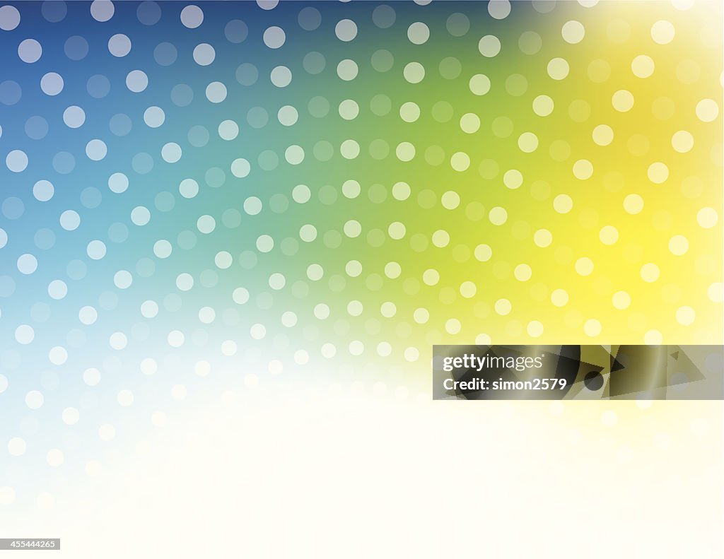 Halftone dot background