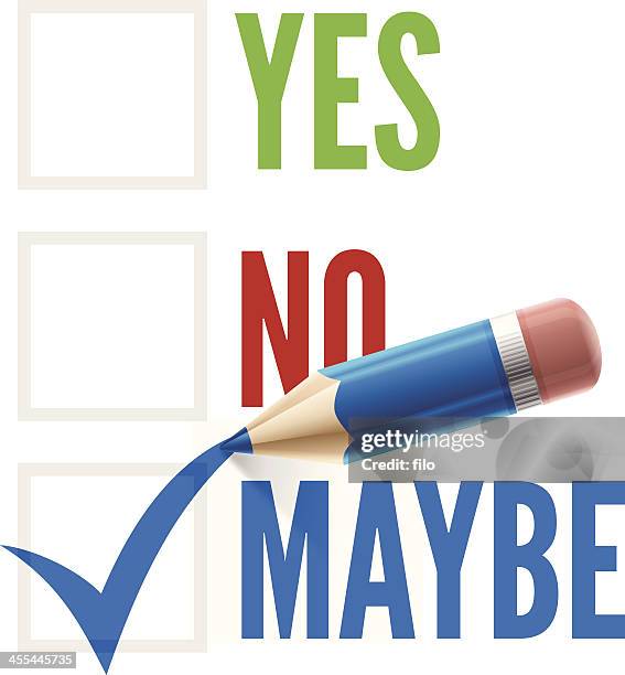 maybe check mark - lead testing stock illustrations