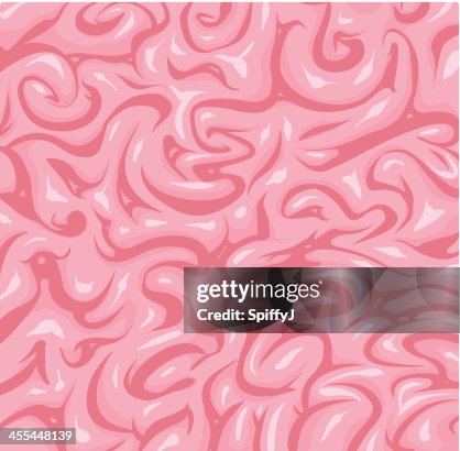 Pink brain pattern Pink brain pattern