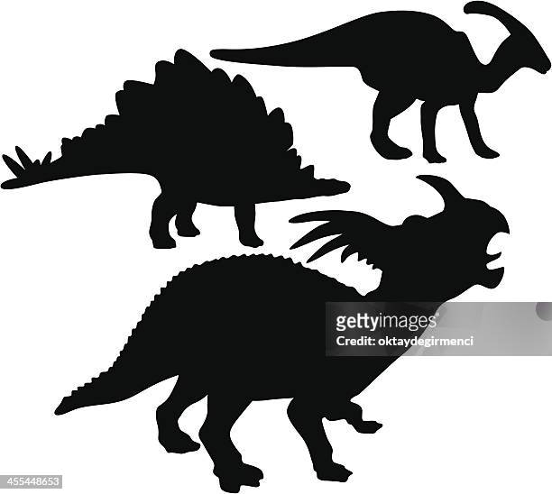 dinosaur - corythosaurus stock illustrations