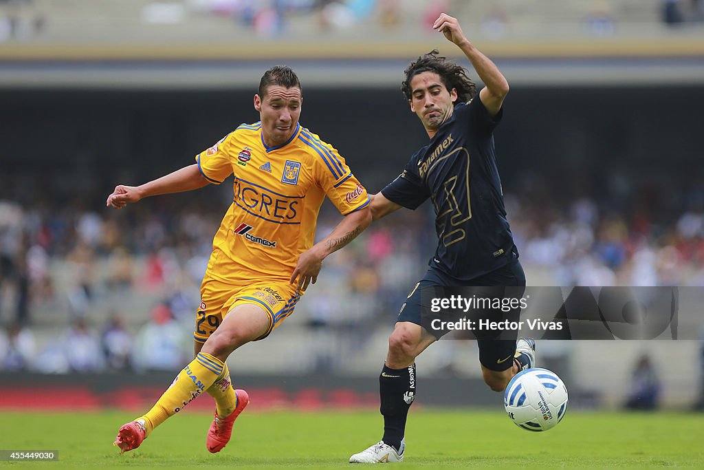 Pumas UNAM v Tigres UANL - Apertura 2014 Liga MX