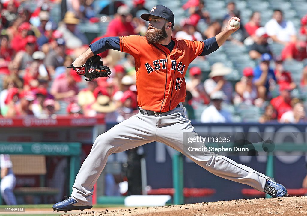 Houston Astros v Los Angeles Angels of Anaheim