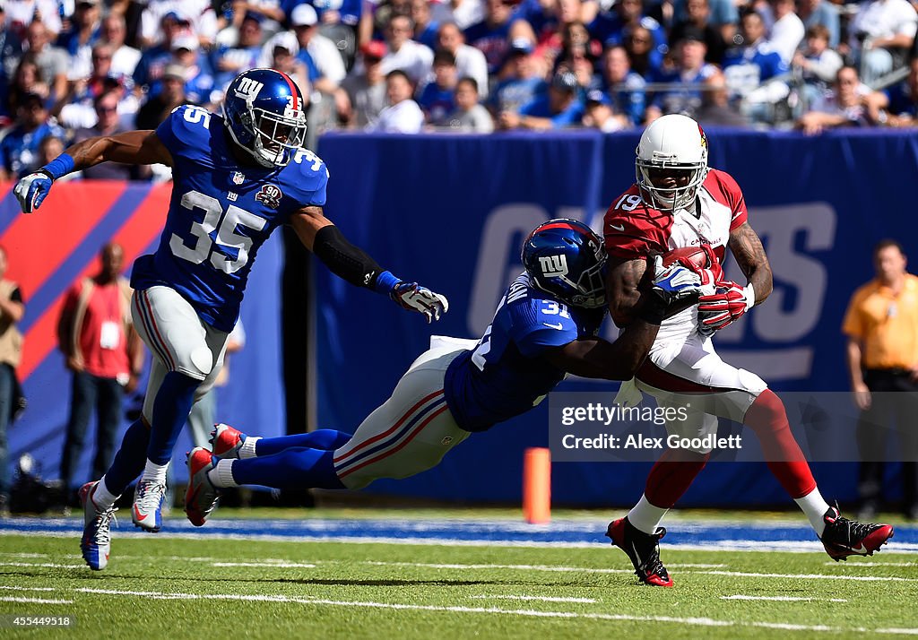 Arizona Cardinals v New York Giants