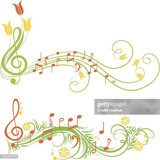 Spring Music Notes Photos and Premium High Res Pictures - Getty Images