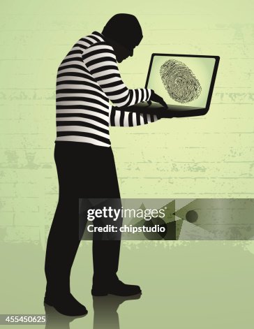Computer Identify Theft An Image Of Computer Identity Theft High-Res Vector Graphic - Getty Images