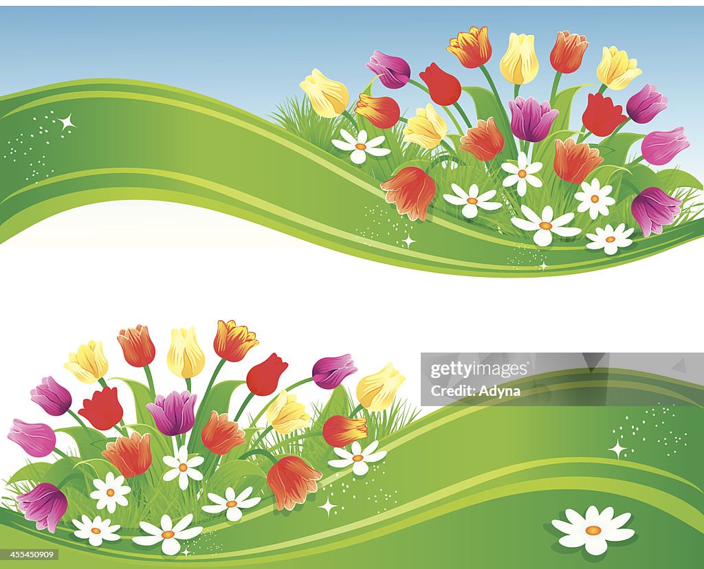 Spring Banner High-Res Vector Graphic - Getty Images