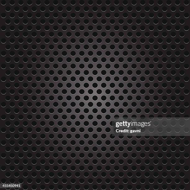 seamless speaker grille - speaker texture stock illustrations