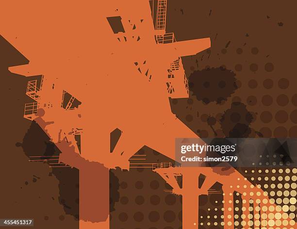 construction site - workers lifting house frame stock illustrations
