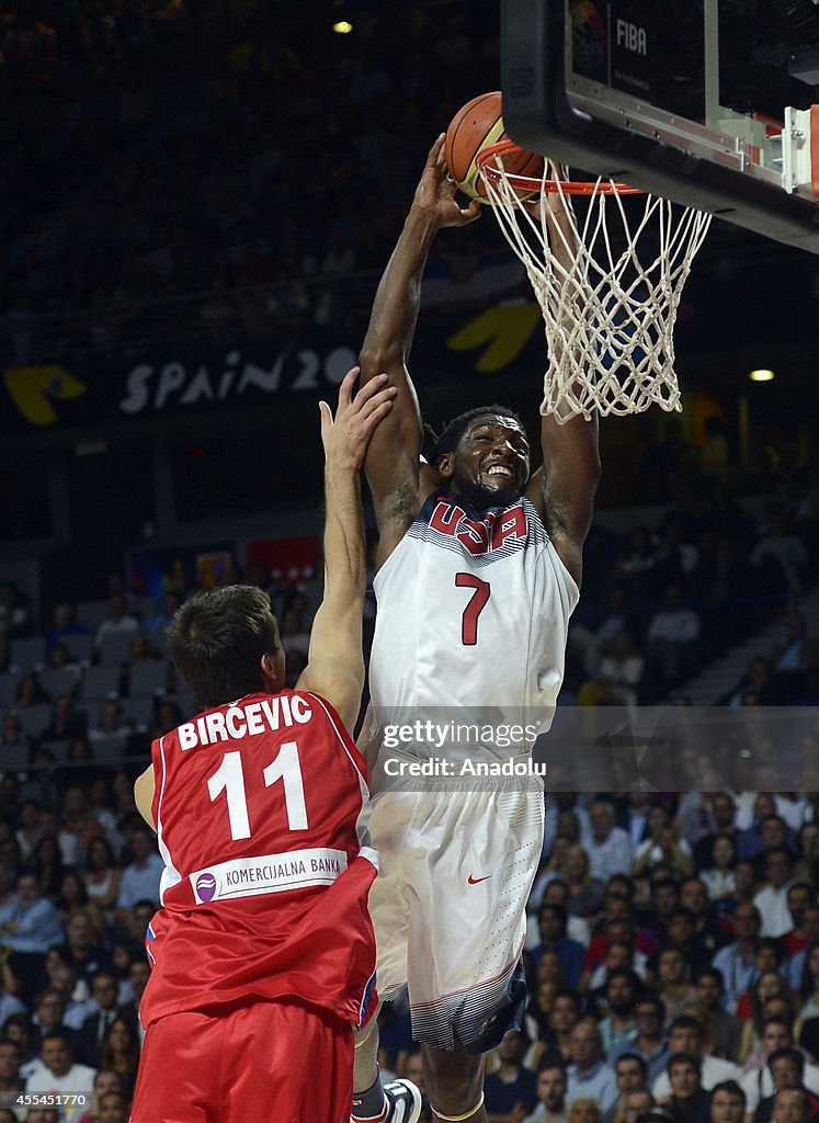 Serbia v USA - FIBA Basketball World Cup 2014