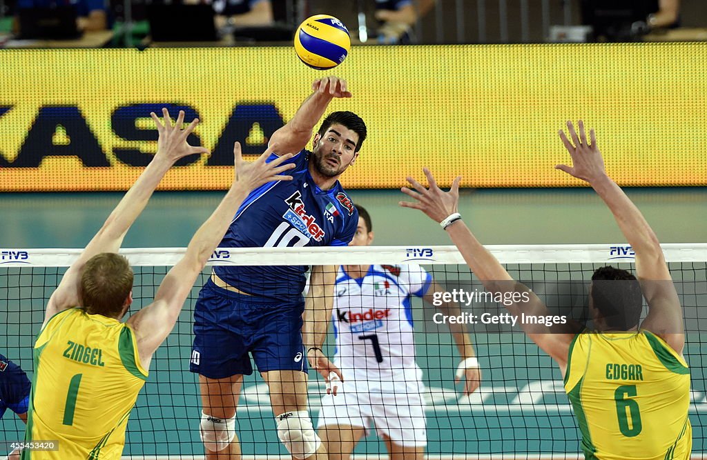 Australia v Italy: FIVB World Championships