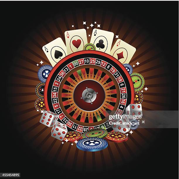 Fundo De Casino, Foto de stock