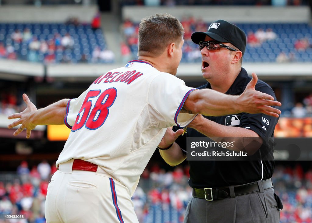 Miami Marlins v Philadelphia Phillies