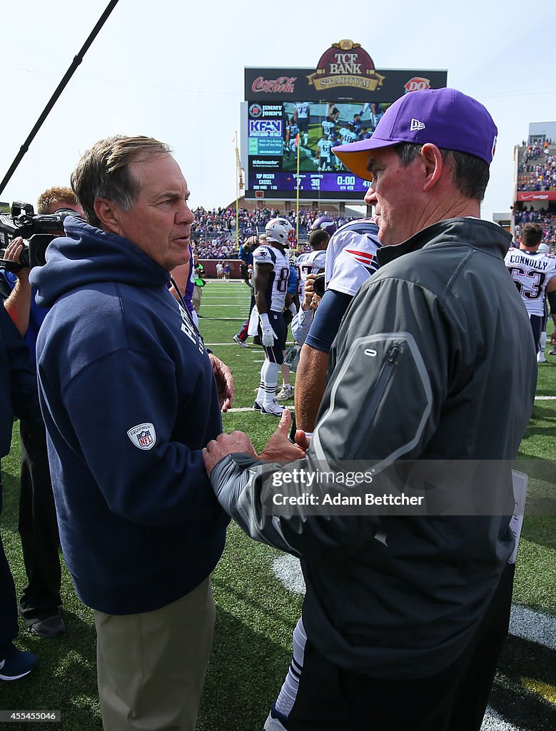 New England Patriots v Minnesota Vikings