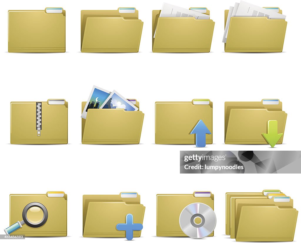 File Folder Icons