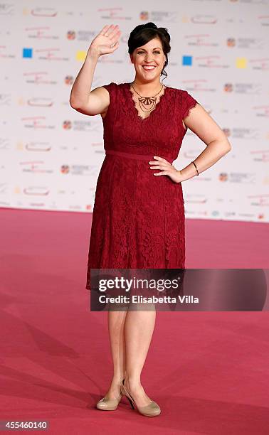 Actress Allison Tolman attends the Roma Fiction Fest 2014 Opening Ceremony at the Auditorium parco Della Musica on September 14, 2014 in Rome, Italy.