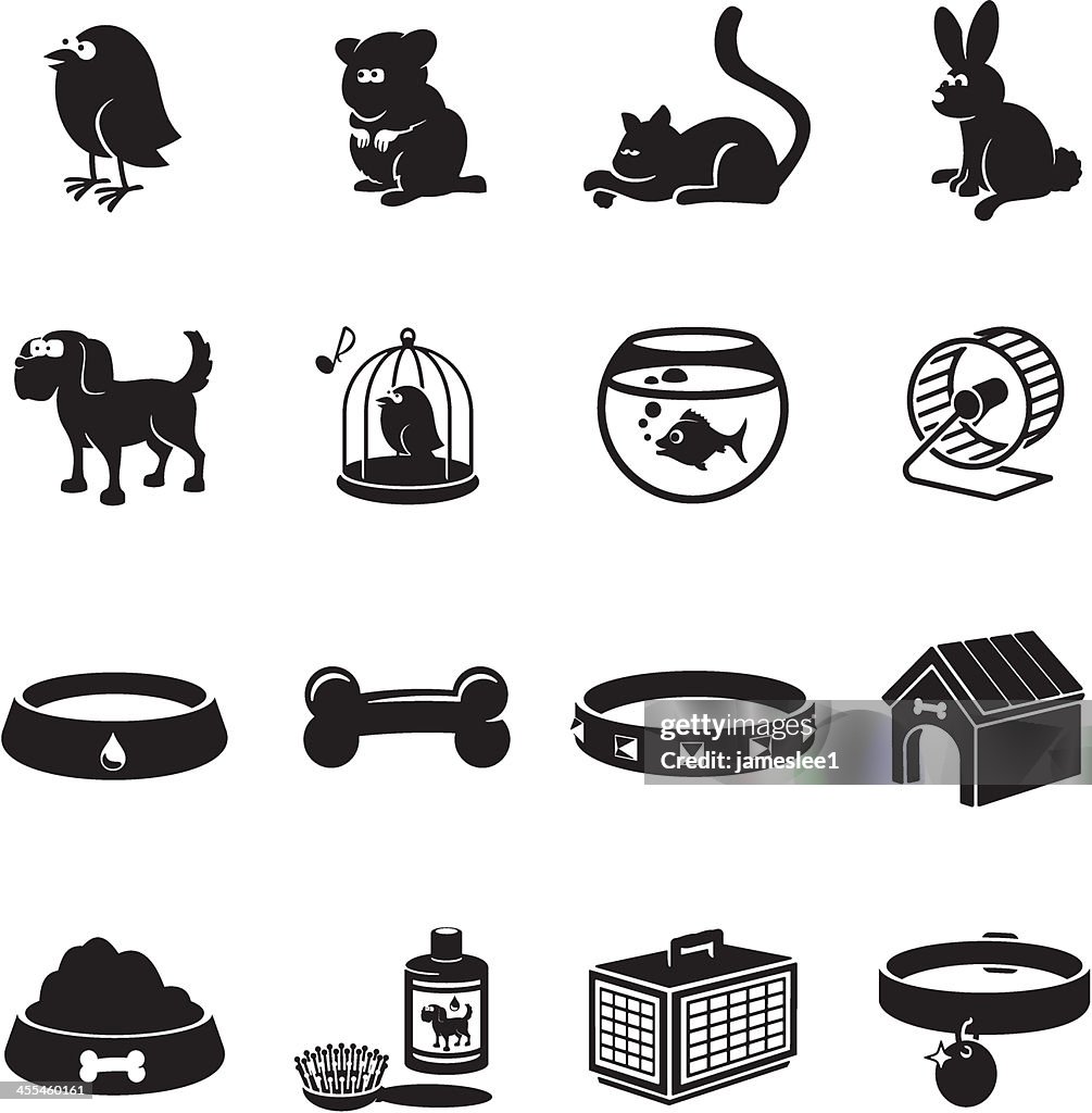 Haustiere Symbole