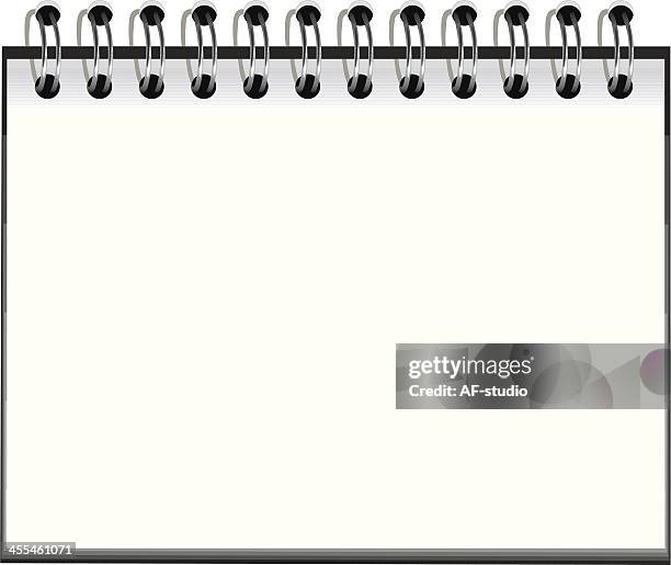 Spiral Notebook Template Photos and Premium High Res Pictures - Getty ...