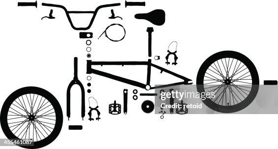 Exploded Bicycle Exploded Bicycle