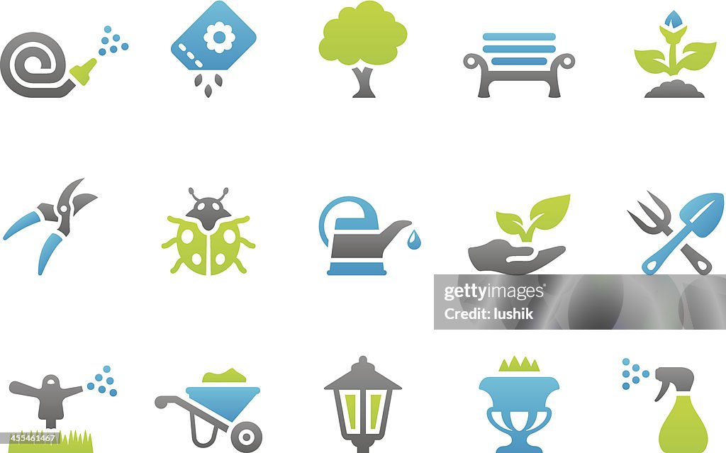 Stampico icons - Gardening