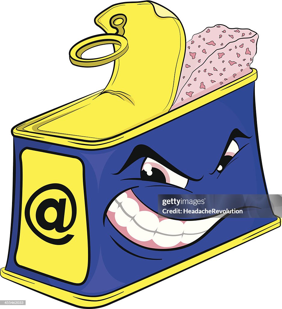 Spam Dessin animé