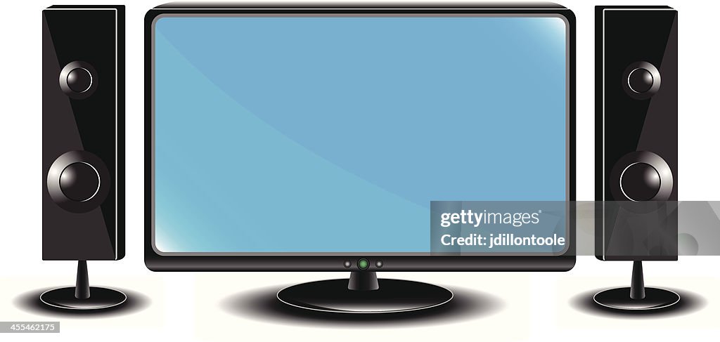 Home Theater | HDTV With Speakers