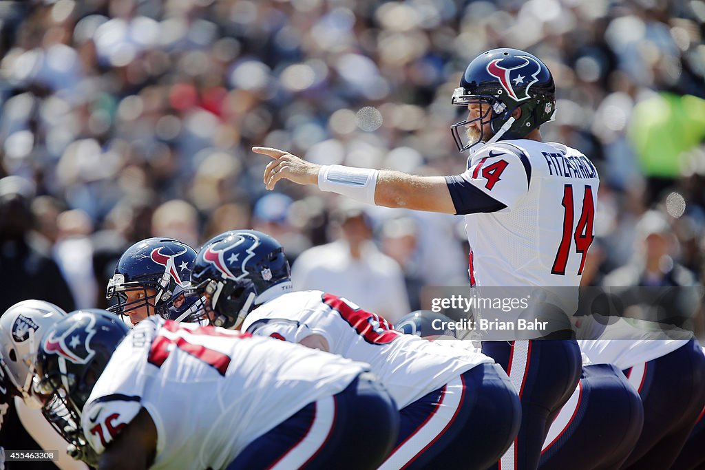 Houston Texans v Oakland Raiders