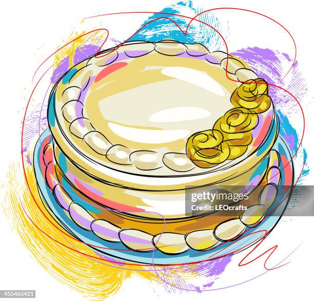 tasty cake - tasty stock illustrations