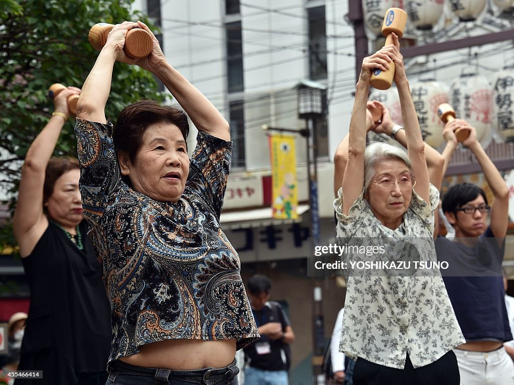 JAPAN-SOCIETY-SENIOR-CITIZENS-POPULATION