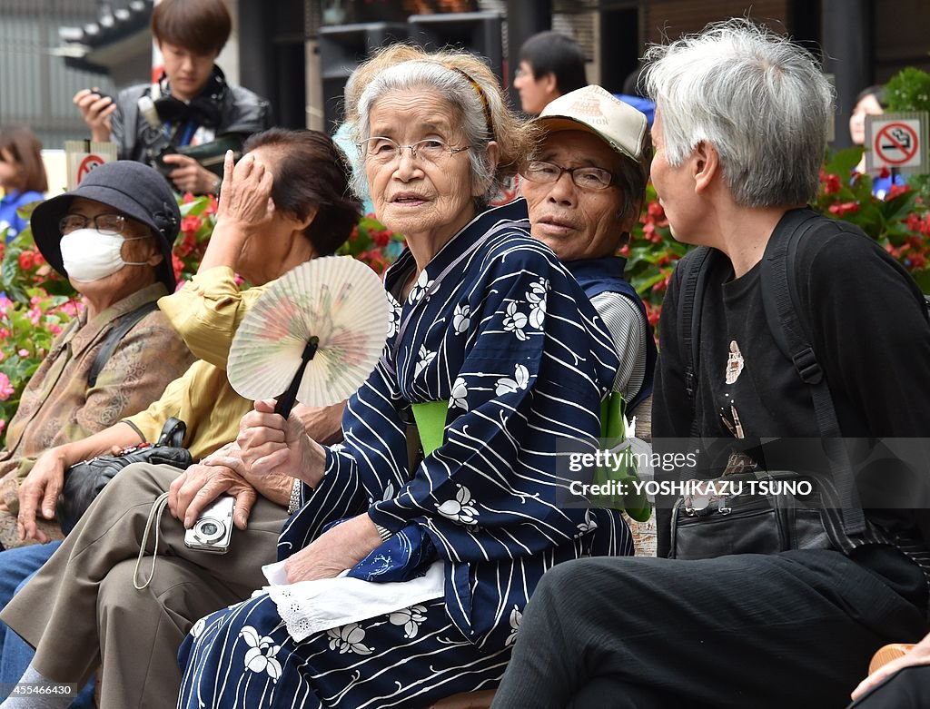 JAPAN-SOCIETY-SENIOR-CITIZENS-POPULATION