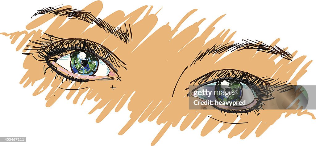 Colorful eyes