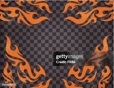 Fire Racing Background High-Res Vector Graphic - Getty Images