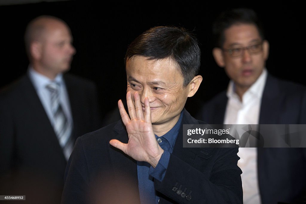 Alibaba Chairman Jack Ma Brings IPO Roadshow to Hong Kong