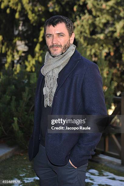 Alex Brendemuhl attends Day 3 of the 23rd Courmayeur Noir In Festival on December 12, 2013 in Courmayeur, Italy.