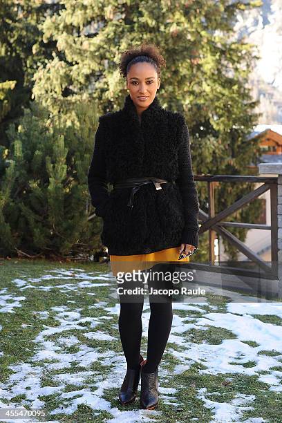 Esther Elisha attends Day 3 of the 23rd Courmayeur Noir In Festival on December 12, 2013 in Courmayeur, Italy.