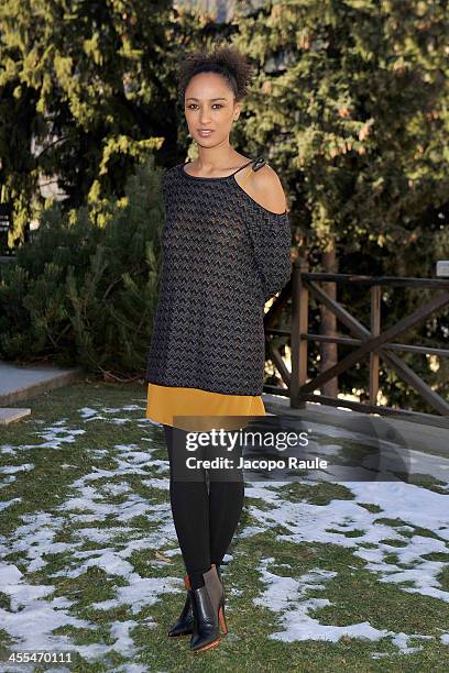 Esther Elisha attends Day 3 of the 23rd Courmayeur Noir In Festival on December 12, 2013 in Courmayeur, Italy.