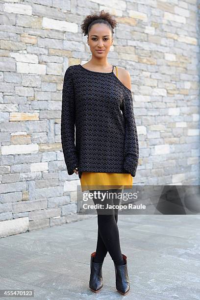 Esther Elisha attends Day 3 of the 23rd Courmayeur Noir In Festival on December 12, 2013 in Courmayeur, Italy.