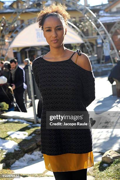 Esther Elisha attends Day 3 of the 23rd Courmayeur Noir In Festival on December 12, 2013 in Courmayeur, Italy.