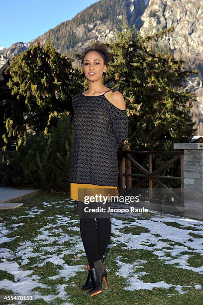 Esther Elisha attends Day 3 of the 23rd Courmayeur Noir In Festival on December 12, 2013 in Courmayeur, Italy.