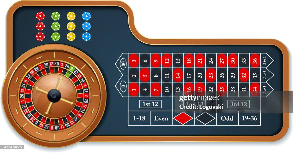 Roulette Table High-Res Vector Graphic - Getty Images