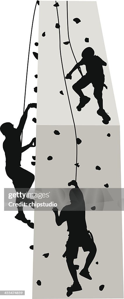 Parete d'arrampicata